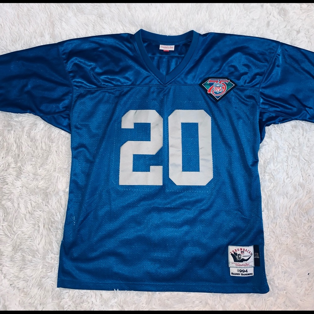 Mitchell & Ness Barry Sanders 1994 NFL 75th Jersey